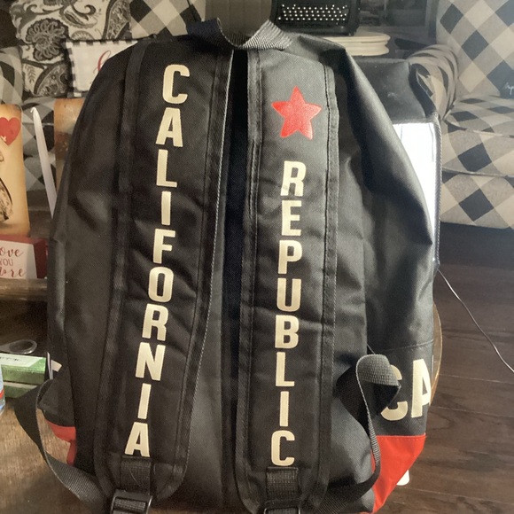 Black and Red Backpack - Picture 3 of 5